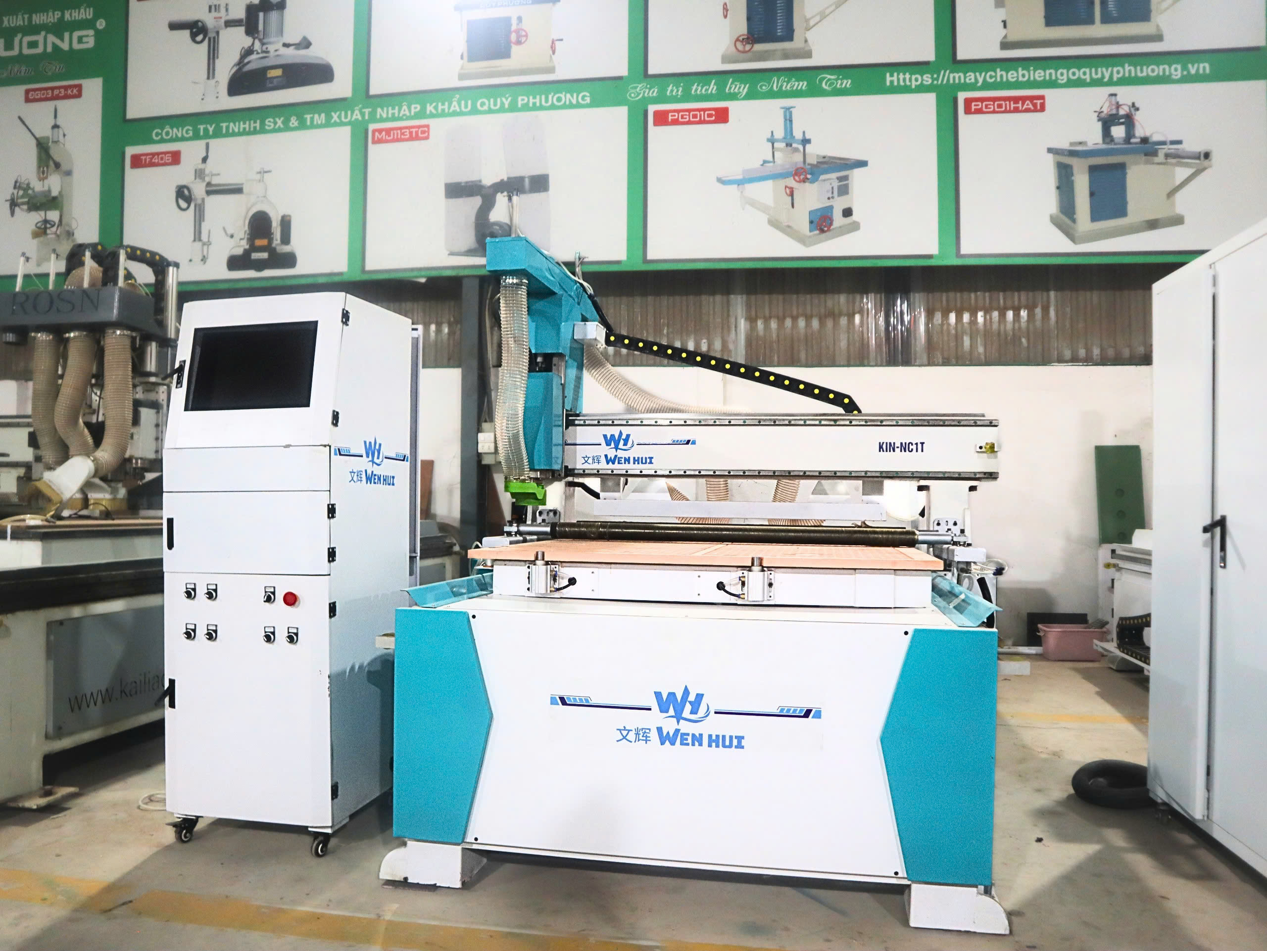 MÁY CNC 1 ĐẦU MODEL:KIN-NC1T